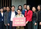Những hoạt động ý nghĩa hướng về cơ sở của Ban nữ công Công đoàn cơ quan UBND huyện Thường Xuân 